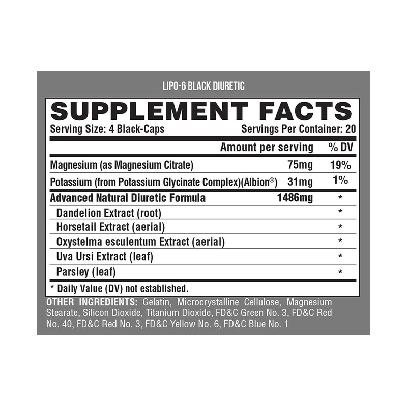Lipo 6 Black Diuretic - immagine 2